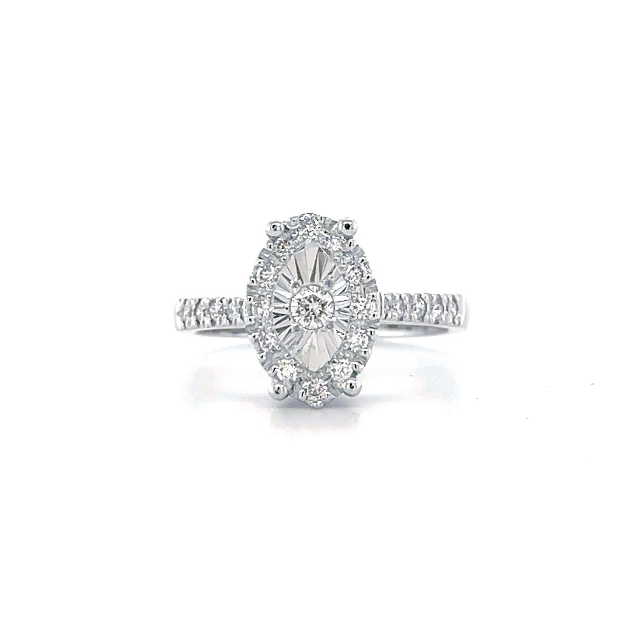 Oval Diamond Ring