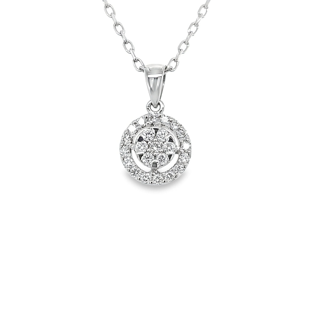 Round Diamond Pendant
