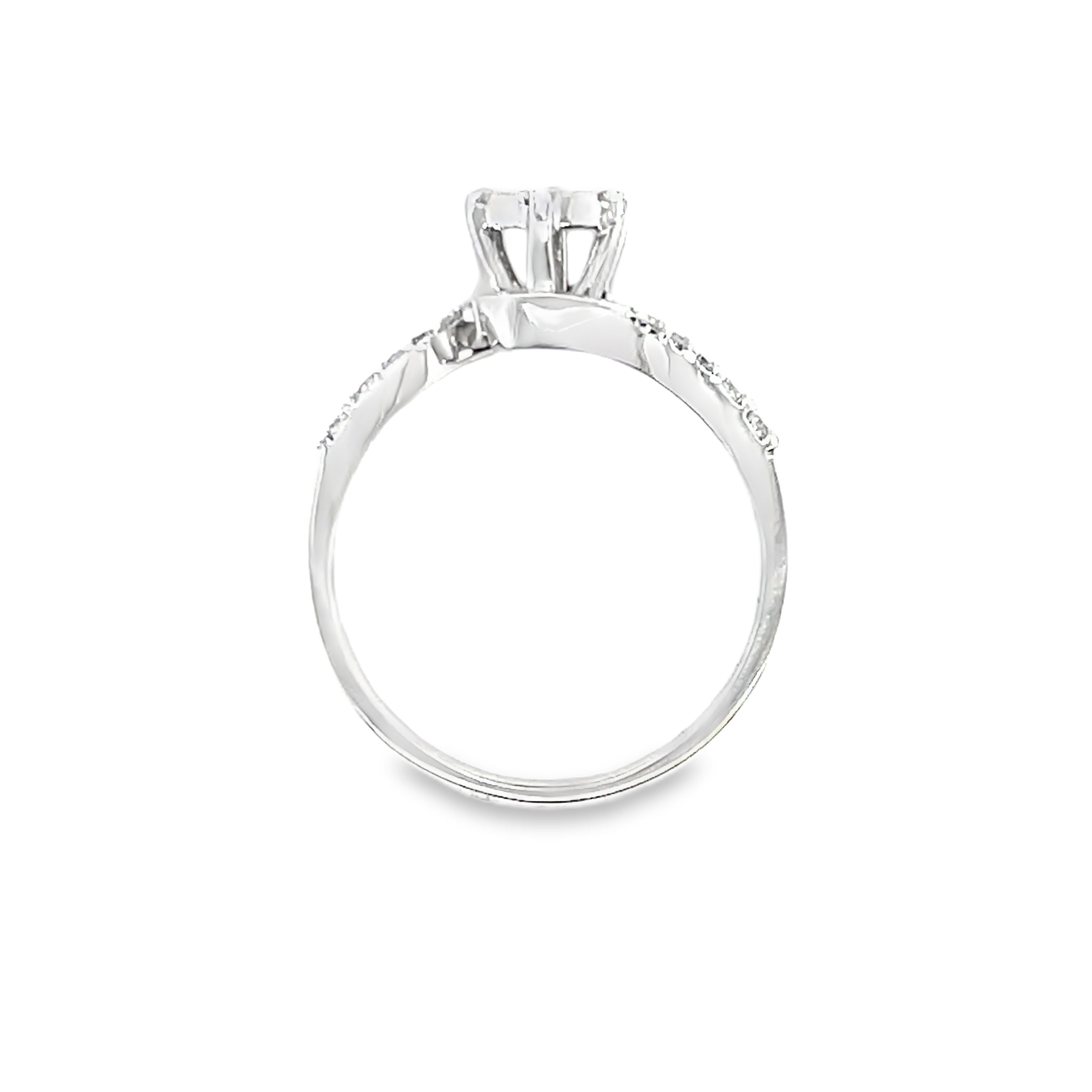 Diamond Ring Side View