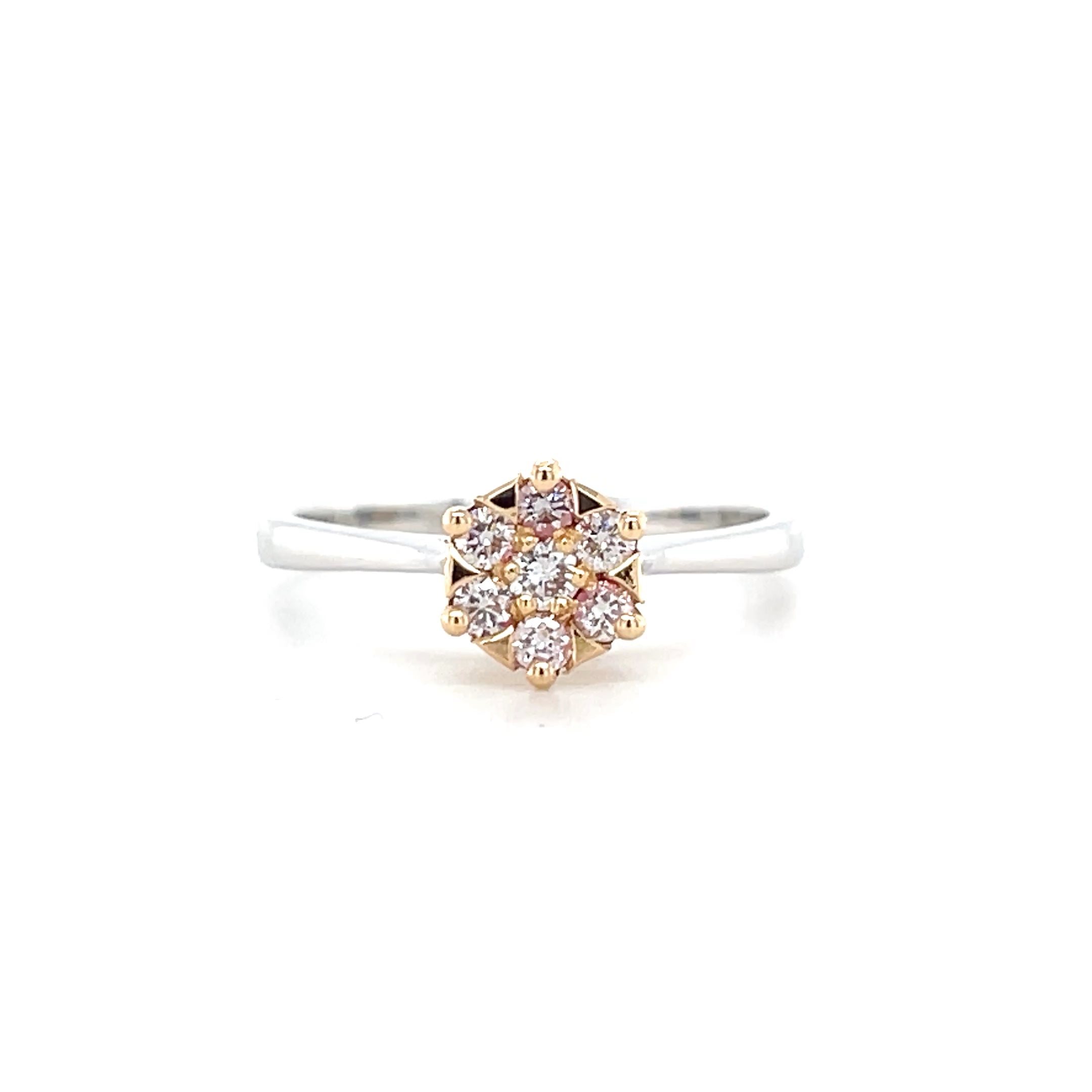 Cluster Diamond Ring
