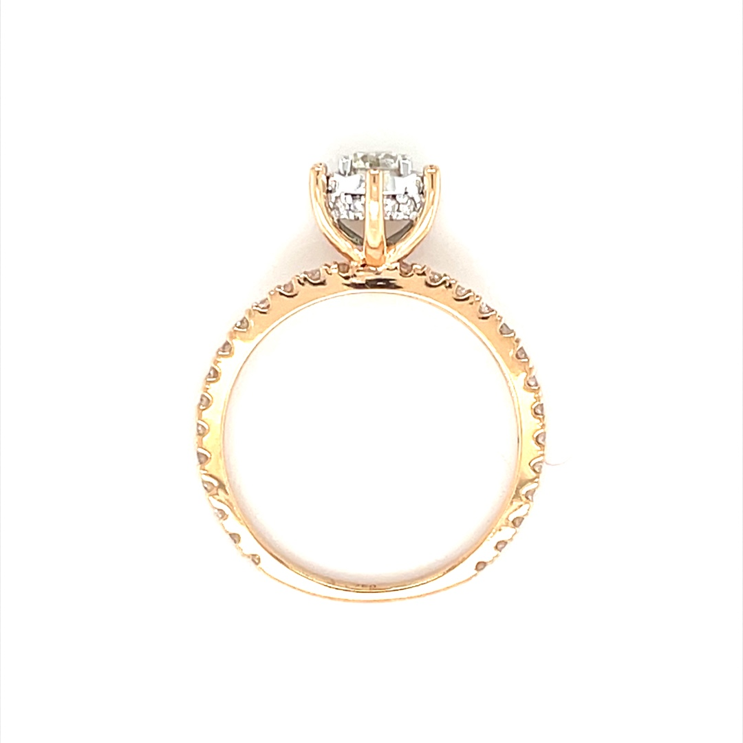 Rose Gold Diamond Ring