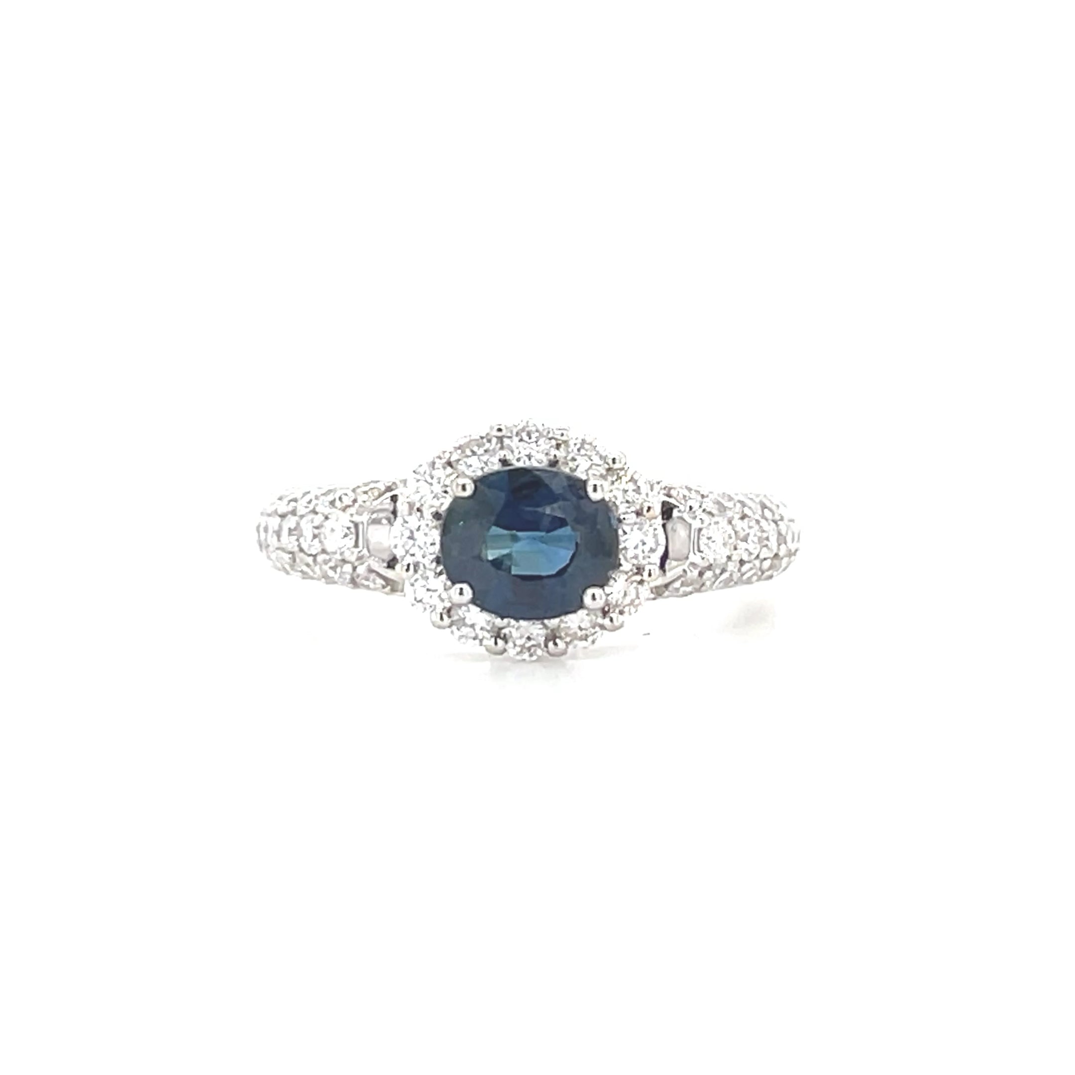 Diamond Sapphire Ring