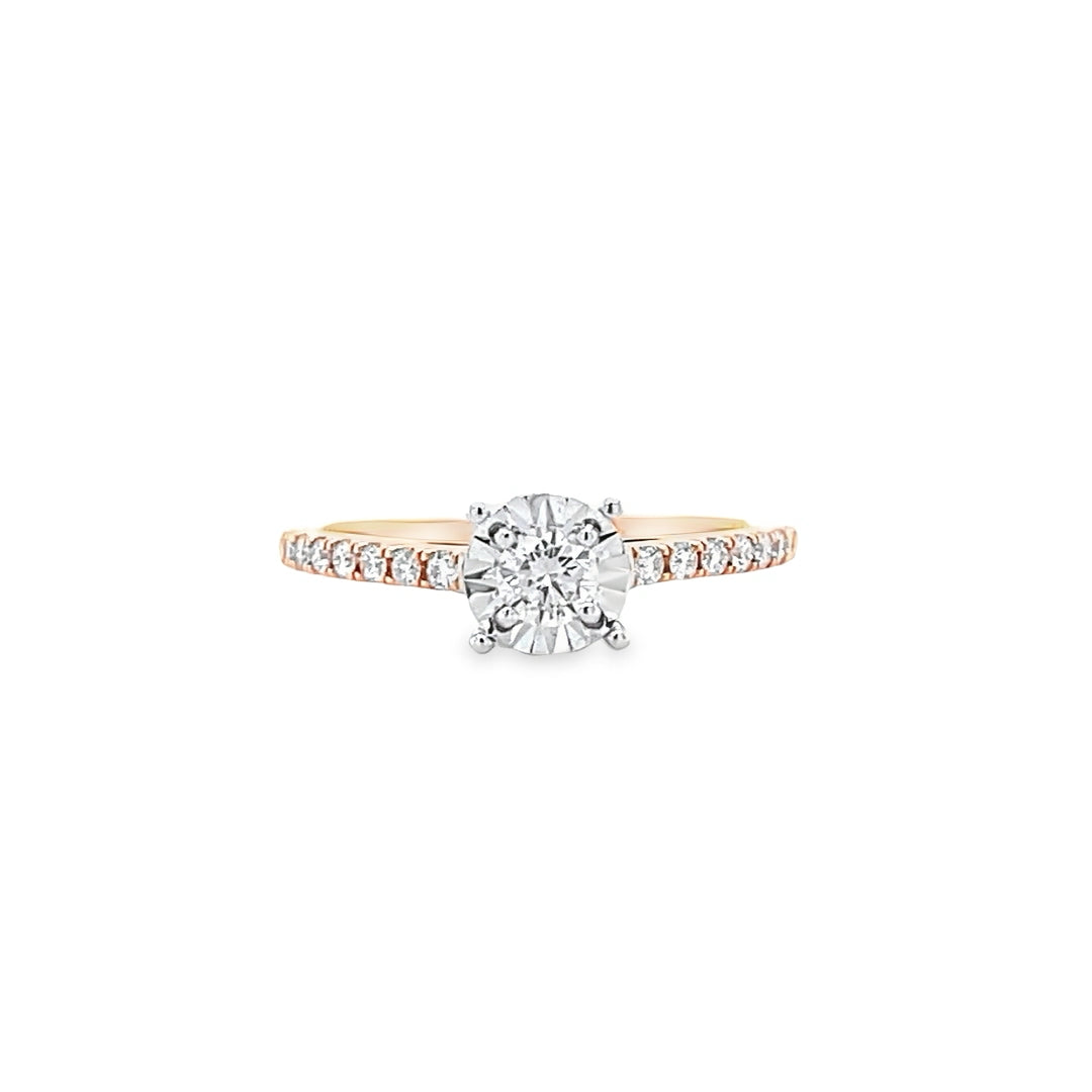 Rose Gold Diamond Ring