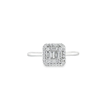 Gorgeous Diamond Baguette Ring
