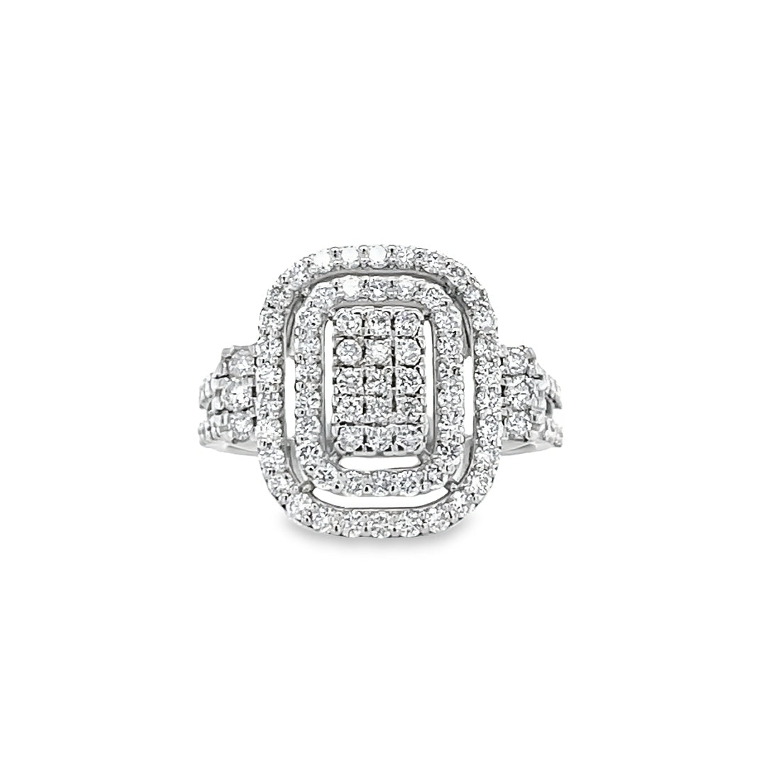 Cluster Diamond Ring