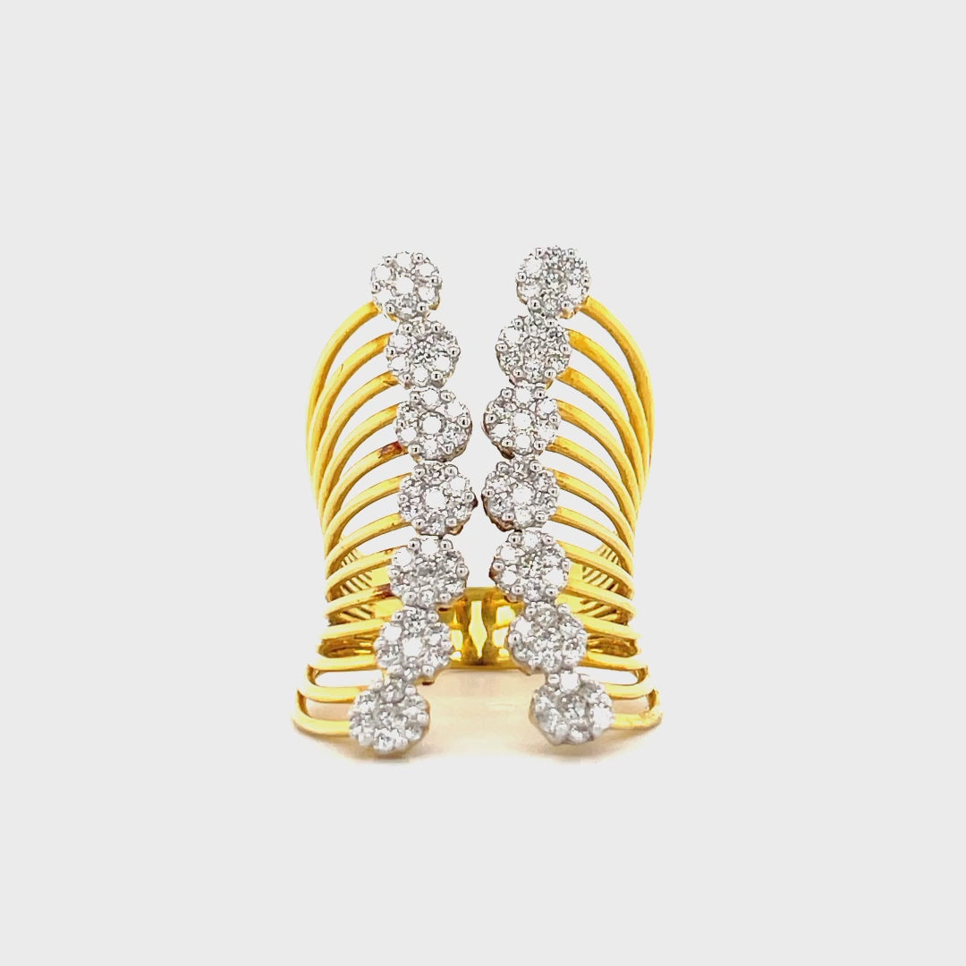 Diamond Ring In Yellow Gold