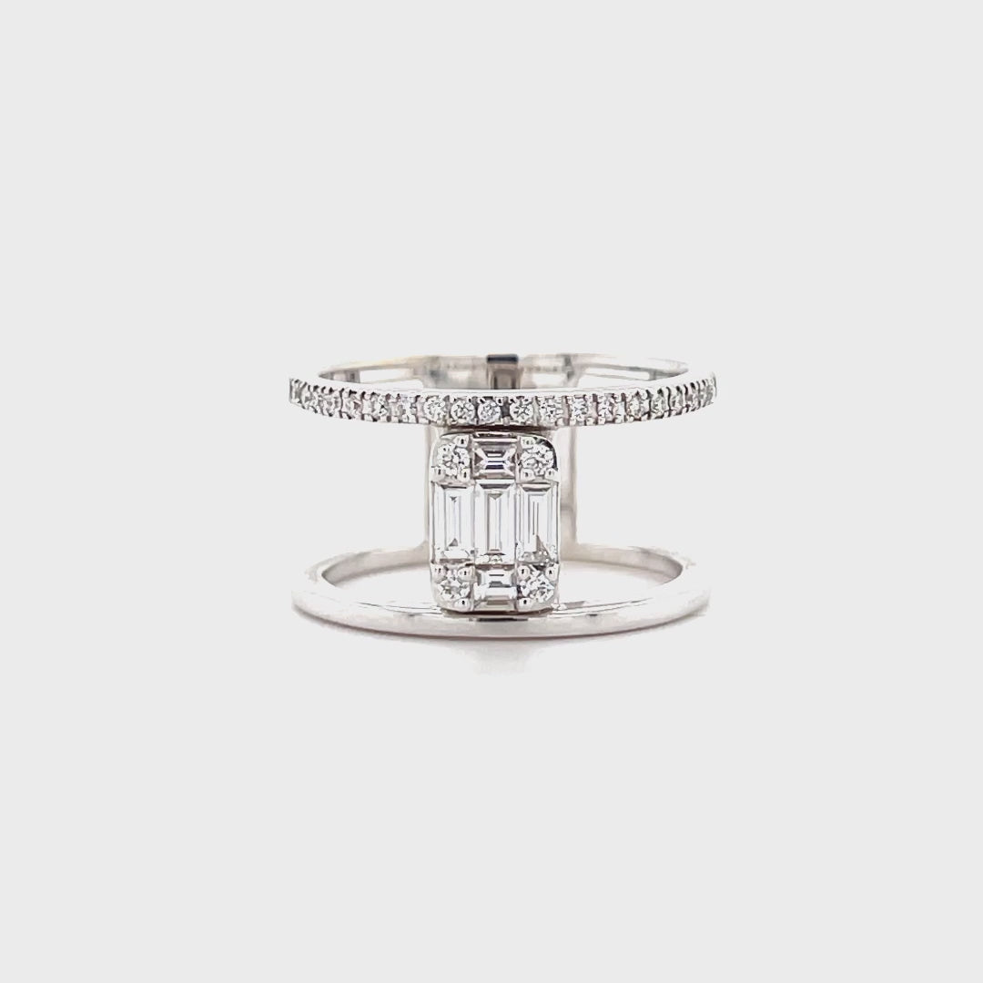 Diamond Gold Band