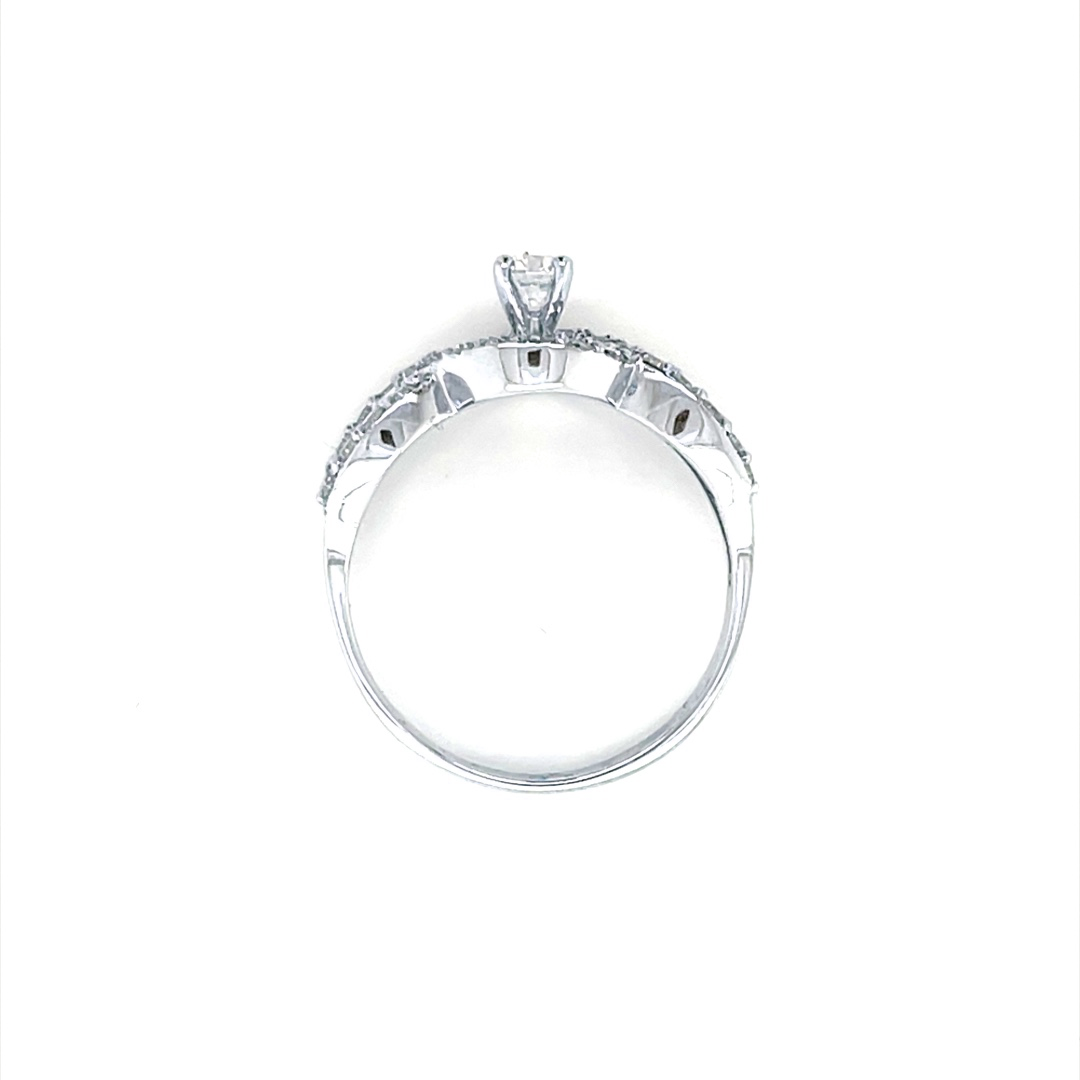 Solitaire Diamond Band