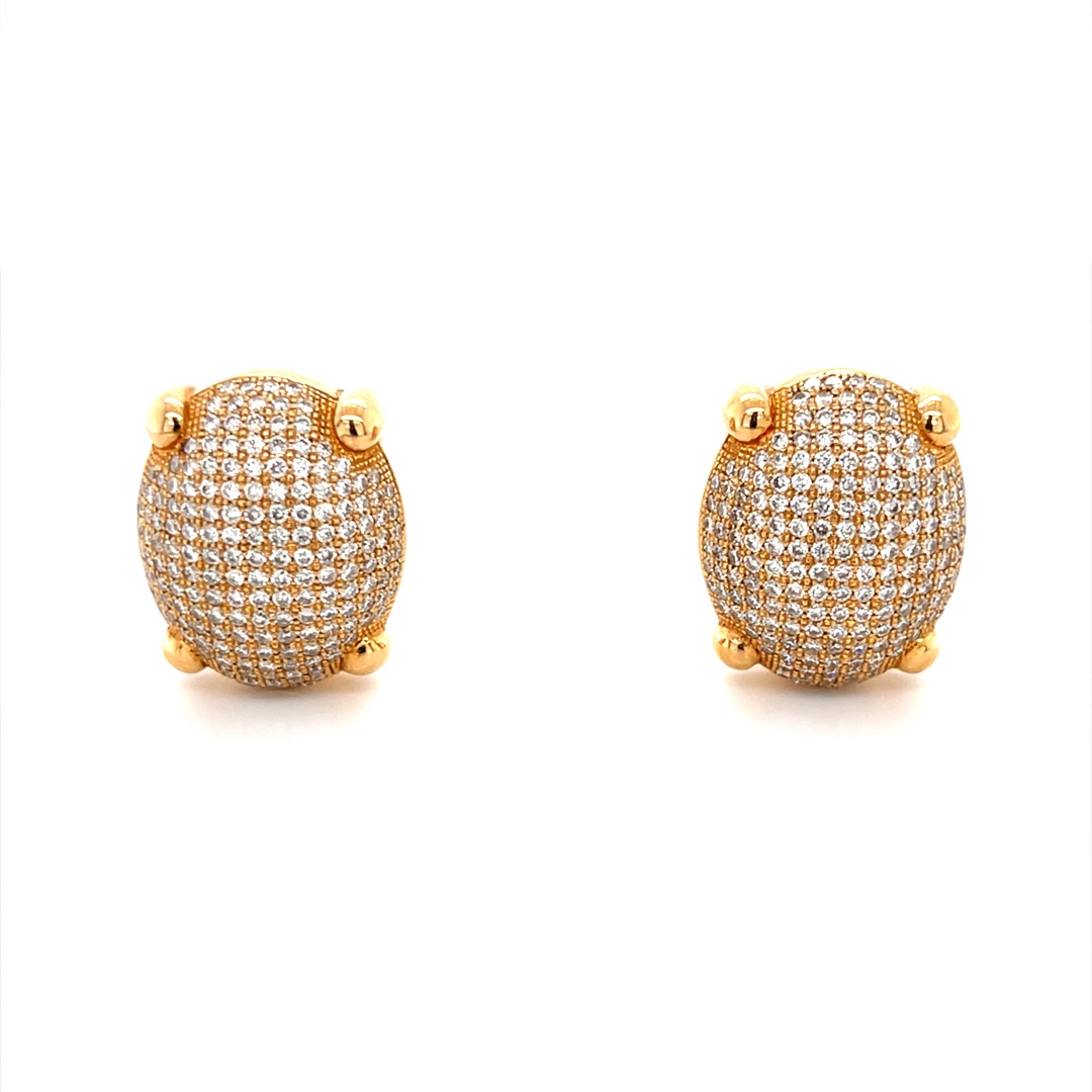 Invisible Setting Diamond Tops