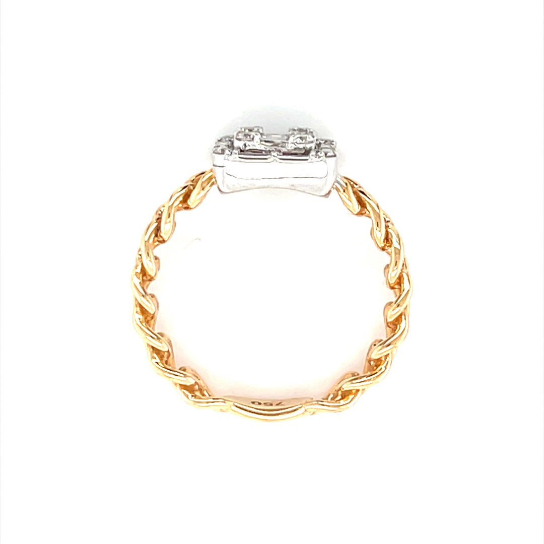 Rose Gold Diamond Ring