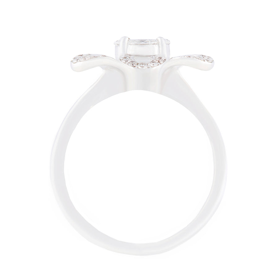 Floral Diamond Ring 