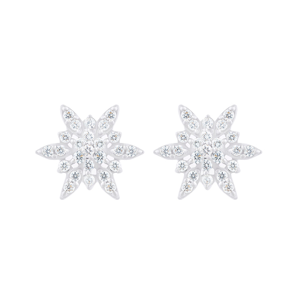 STAR SHAPE DIAMOND STUDS