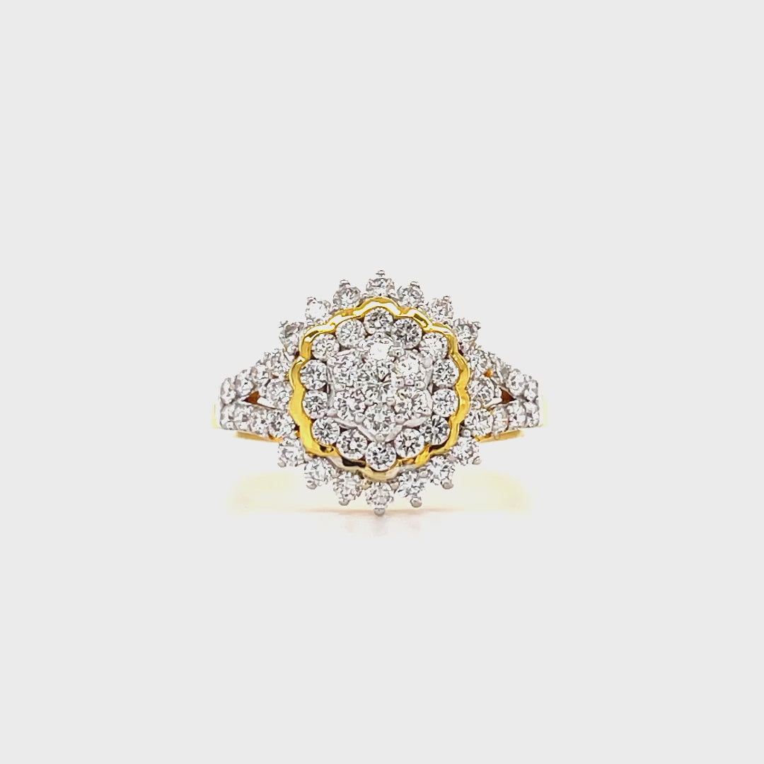 Yellow Gold Diamond Ring