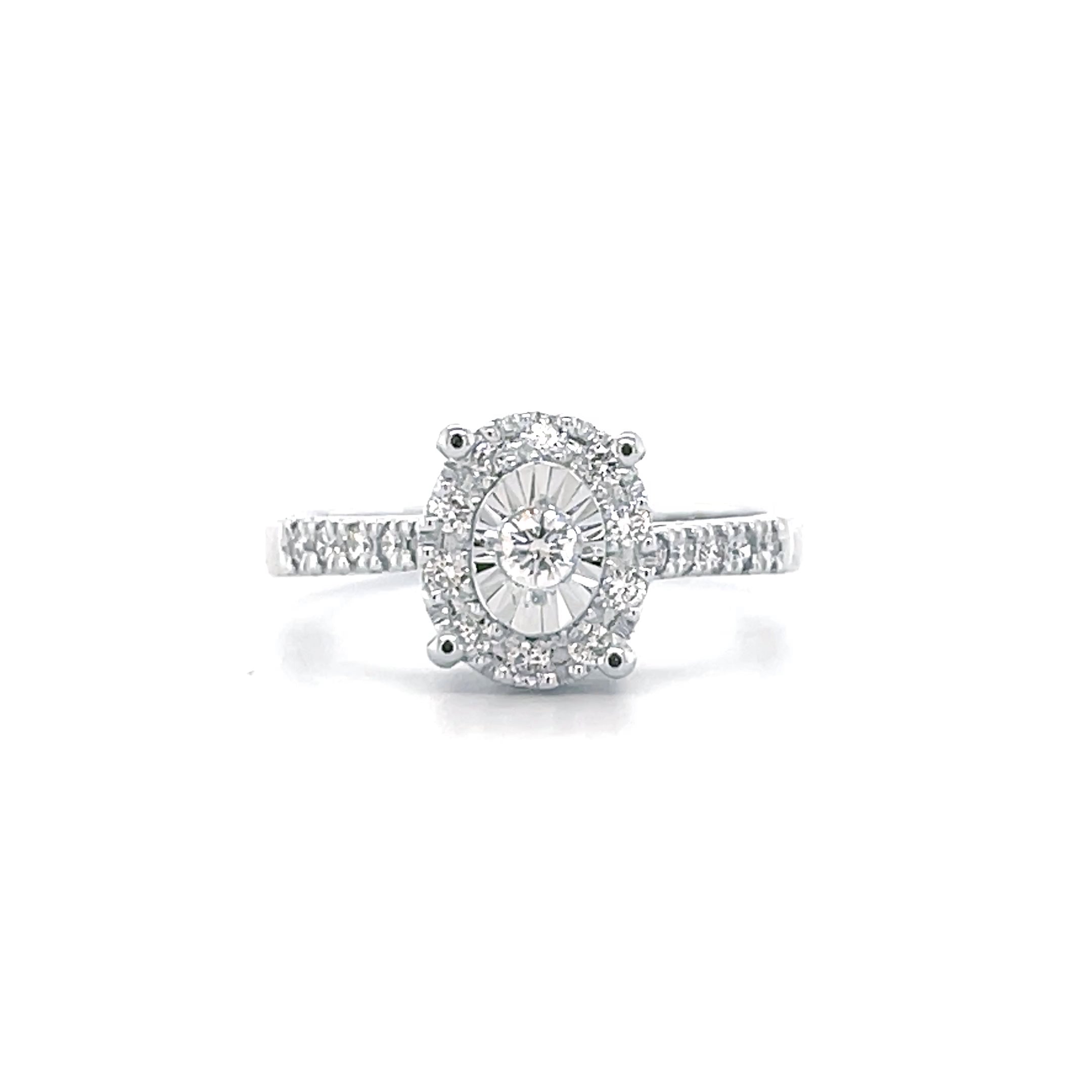 Oval Diamond Ring