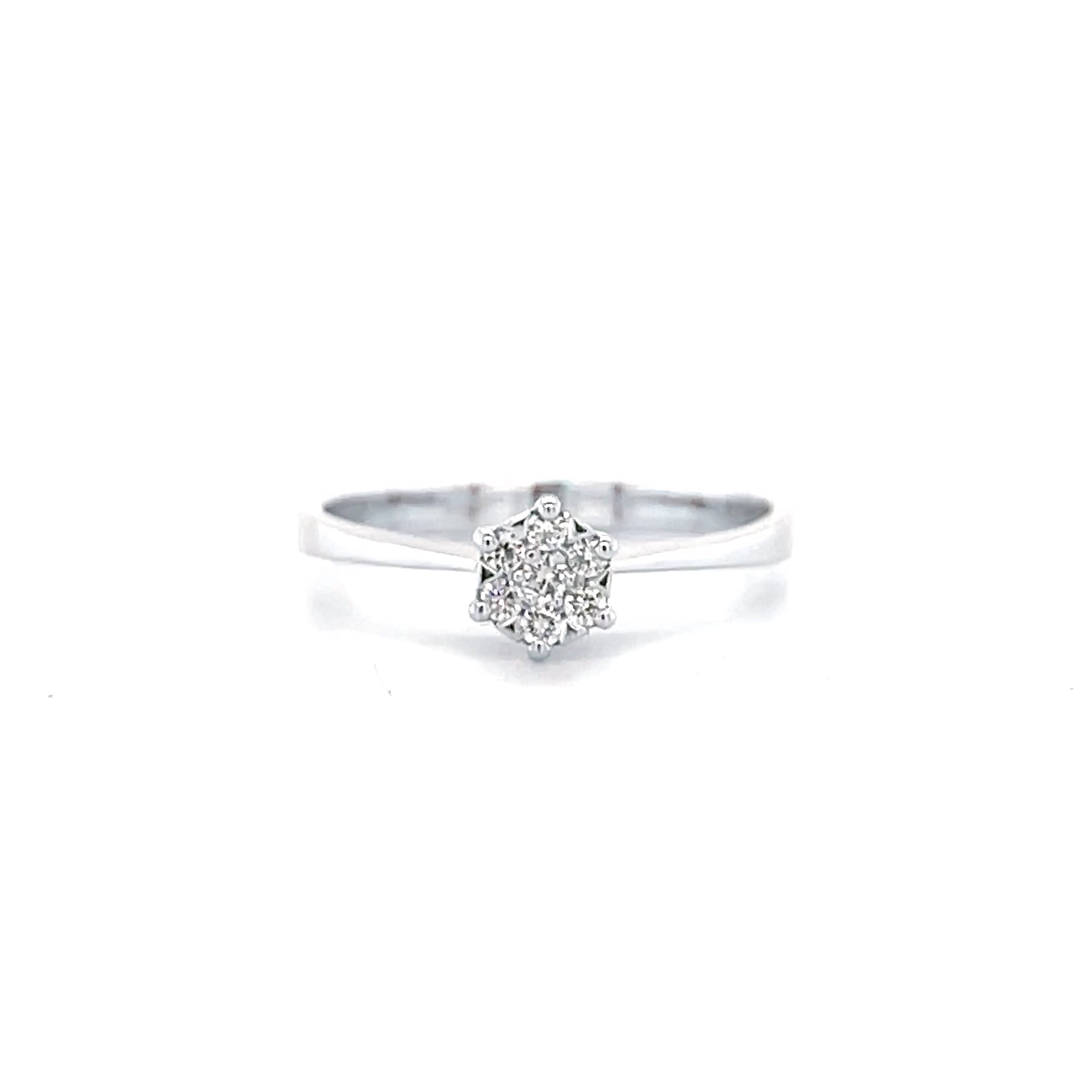 Illusion Setting Diamond Ring