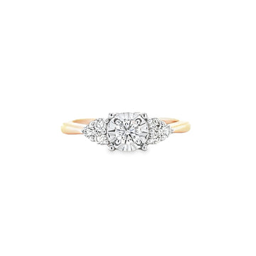 Gorgeous Three Stone Diamond Ring