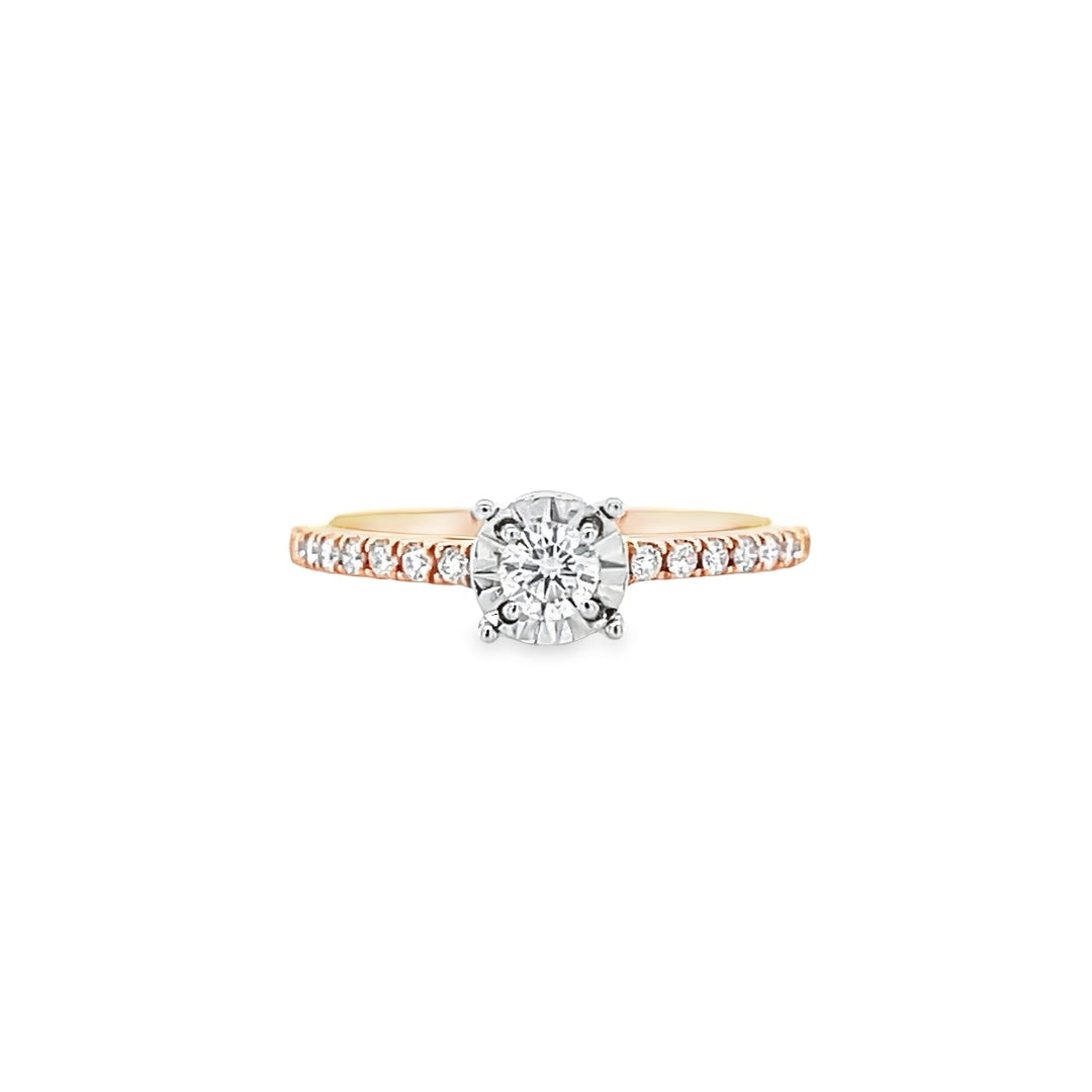 Rose Gold Diamond Ring
