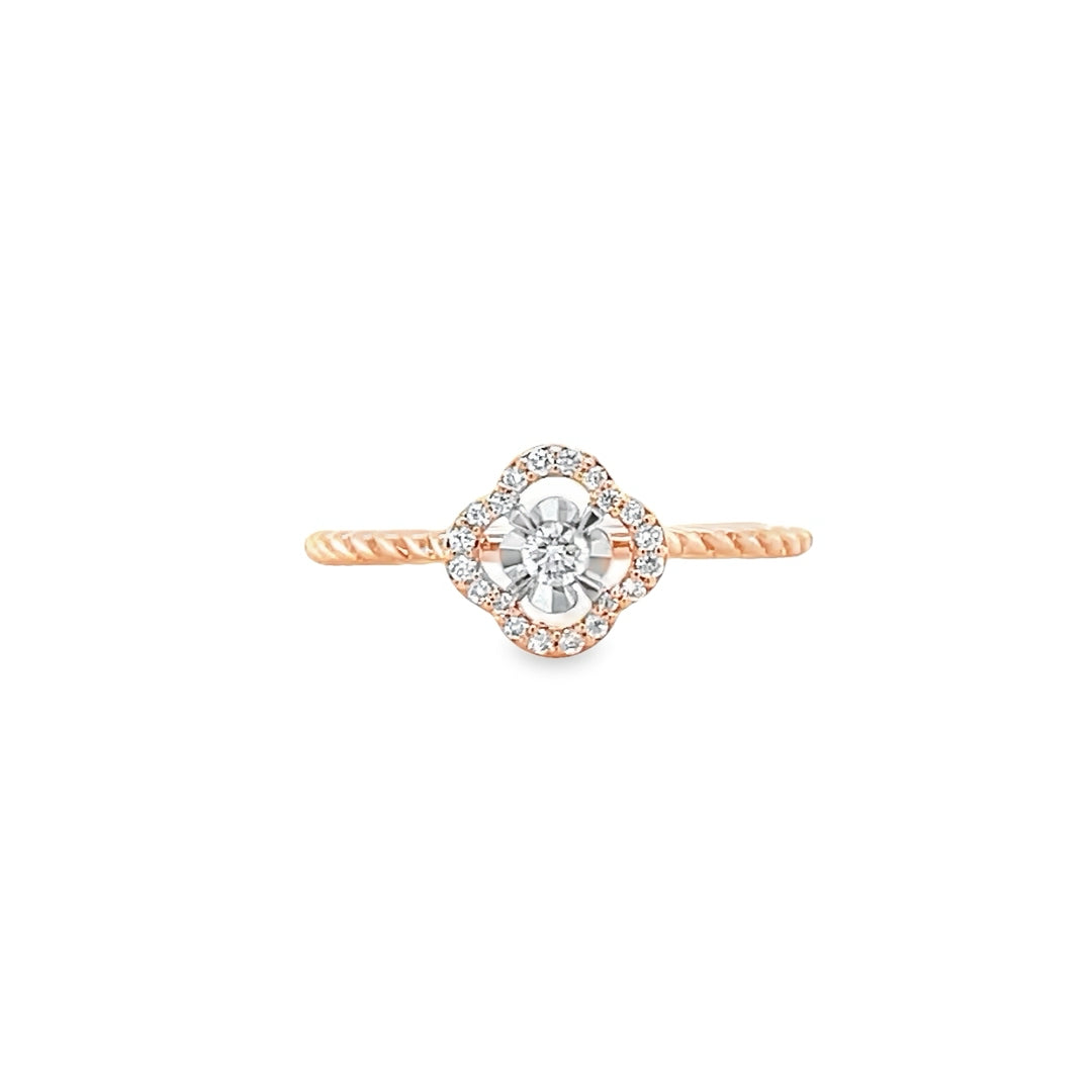 Simple Diamond Ring