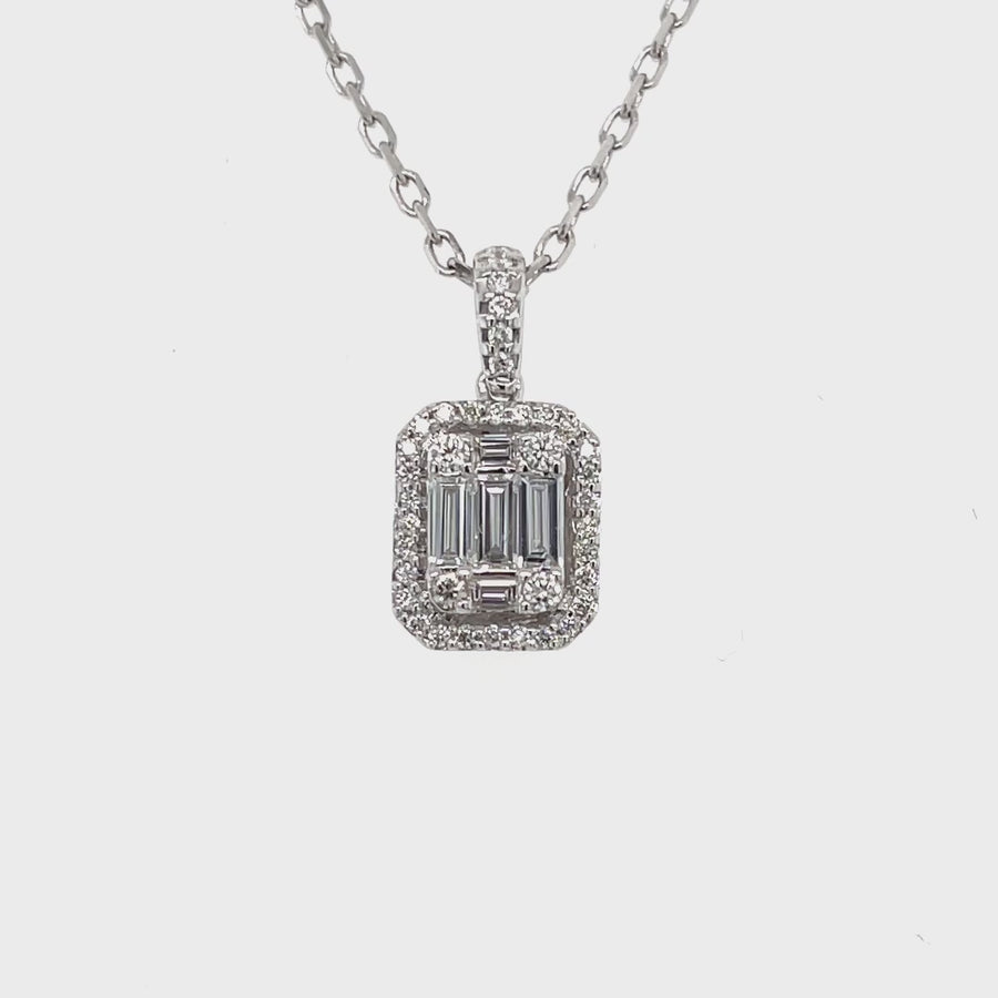 Classy Diamond Pendant