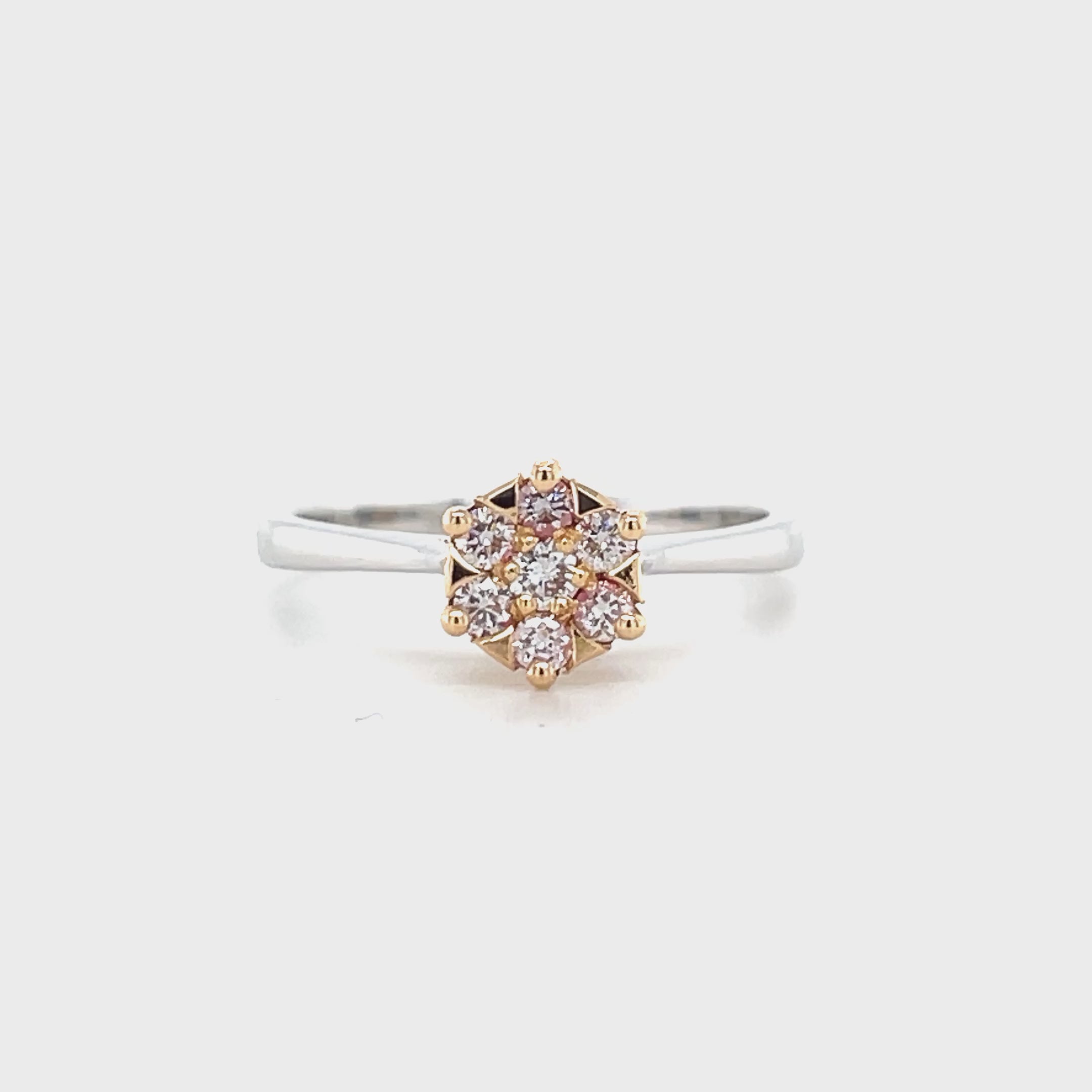 Illusion Setting Diamond Ring