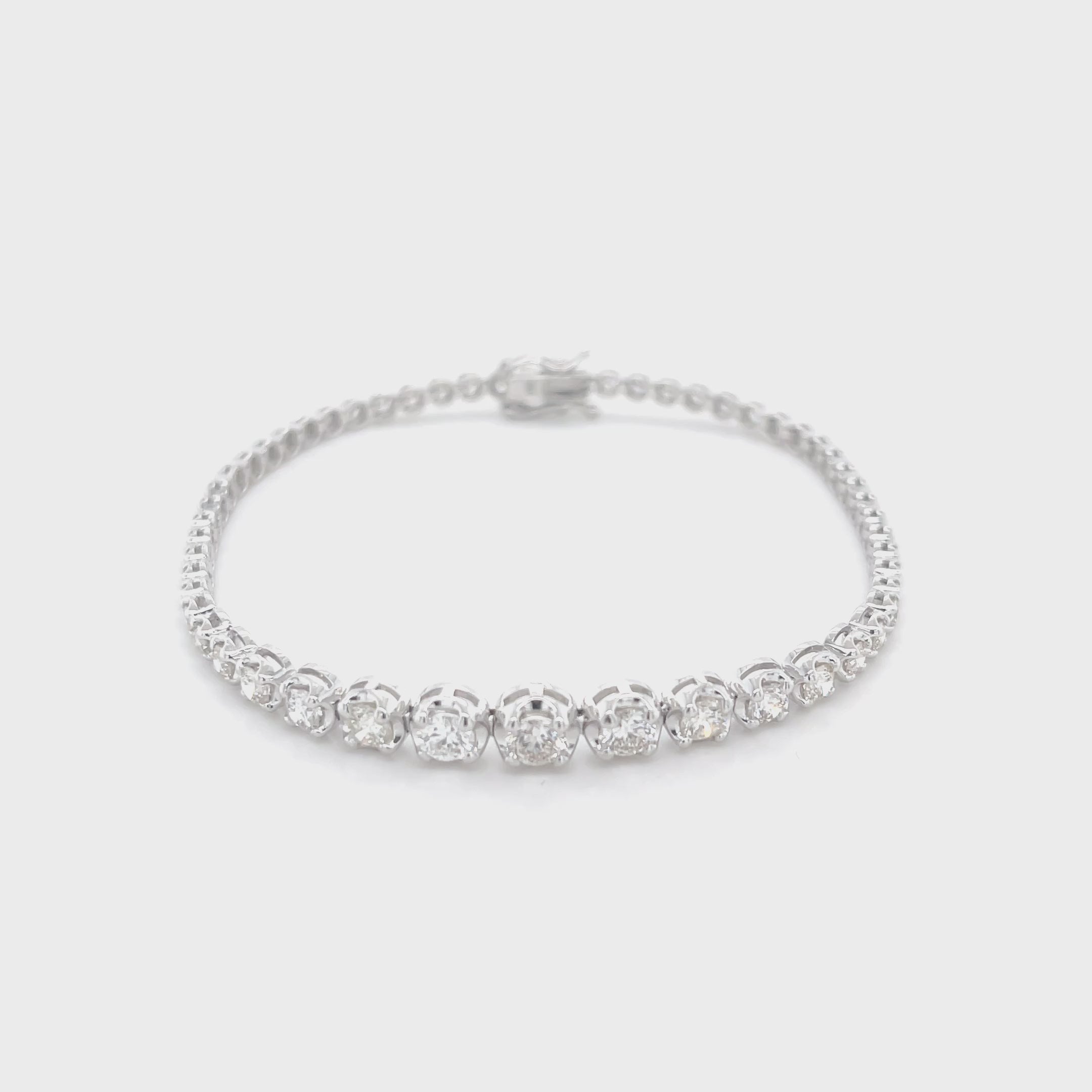 White Gold Diamond Bracelet