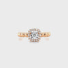 Diamond Ring In Rose Gold