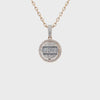 Baguette Diamond Pendant 