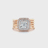 Rose Gold Diamond Band