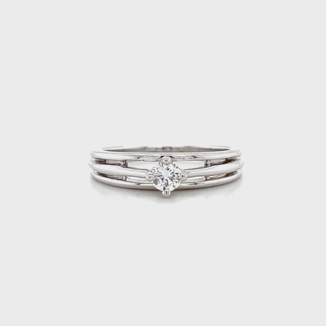 Solitaire Engagement Ring