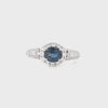 Gemstone Diamond Ring