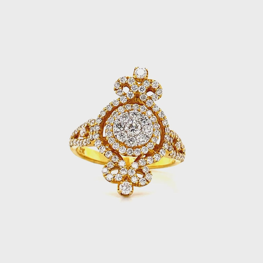 Yellow Gold Diamond Ring