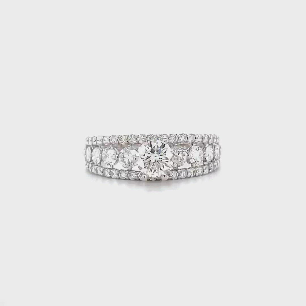 Diamond Solitaire Band