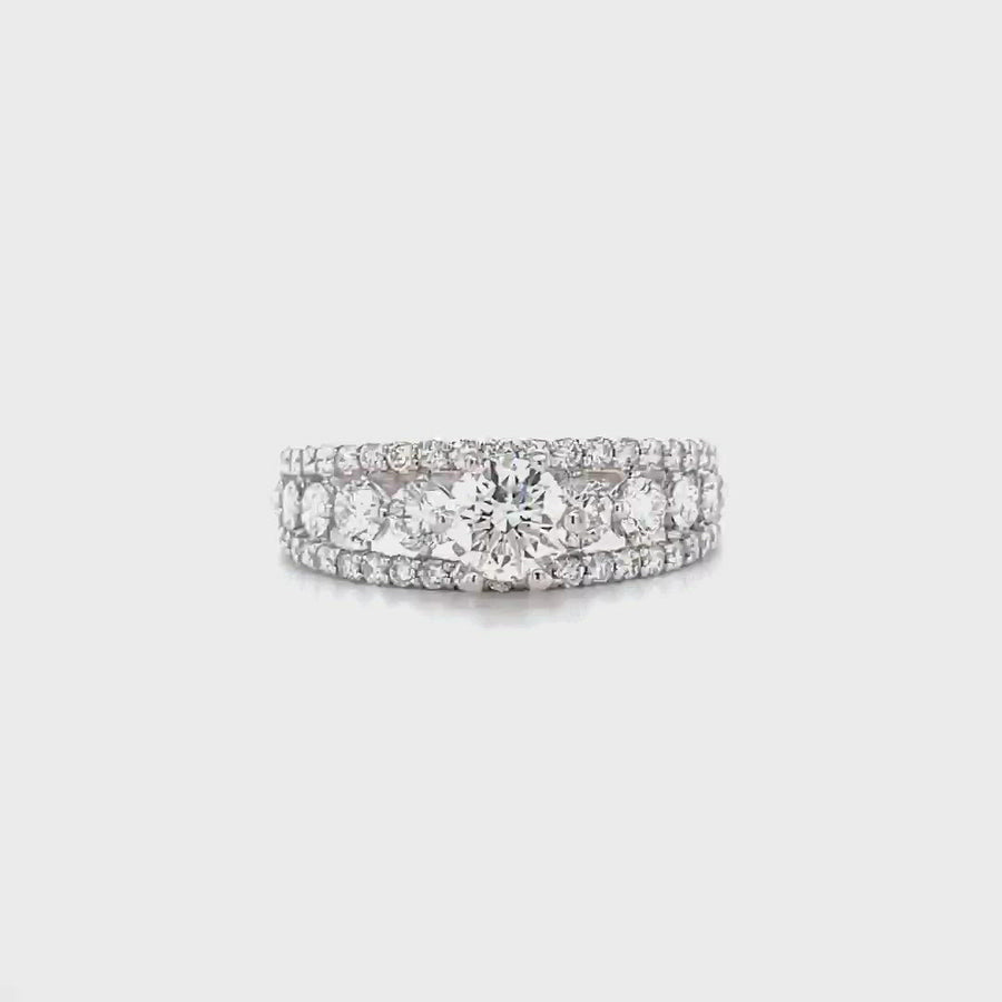 Diamond Solitaire Band