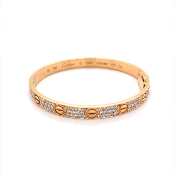 18 Kt Rose Gold Bangle