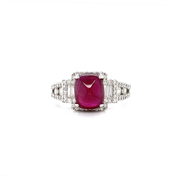 Diamond Ruby Ring