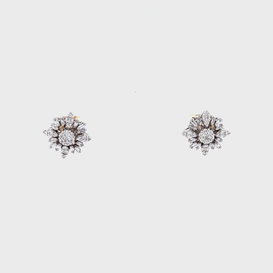 Diamond Earrings-MZ20D1