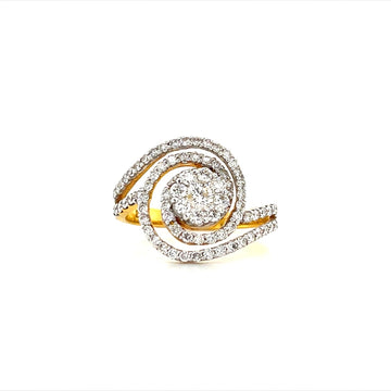 Cluster Diamond Ring