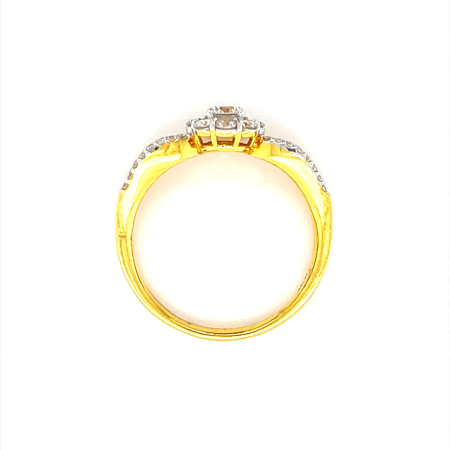 Yellow Gold Diamond Ring