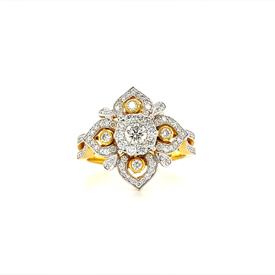 Yellow Gold Diamond Ring