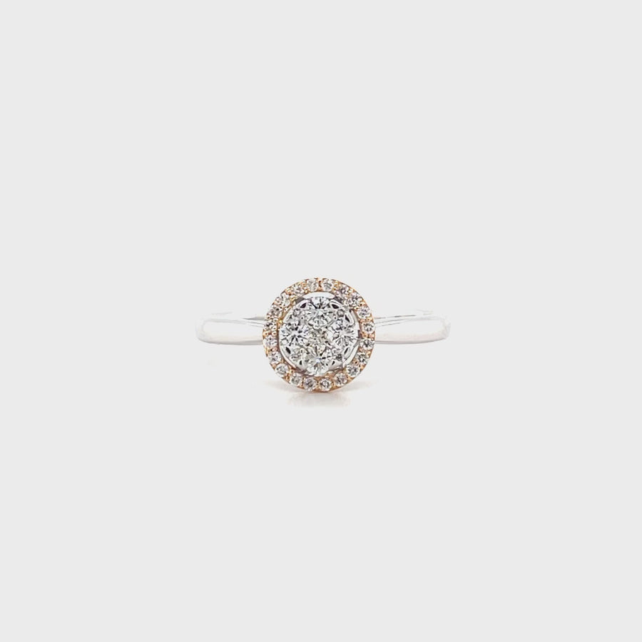 Diamond Cluster Ring 