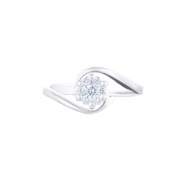 STYLISH ILLUSION SETTING RING 