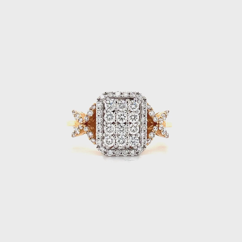 Gorgeous Rose Gold Diamond Ring