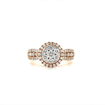 Cluster Diamond Ring