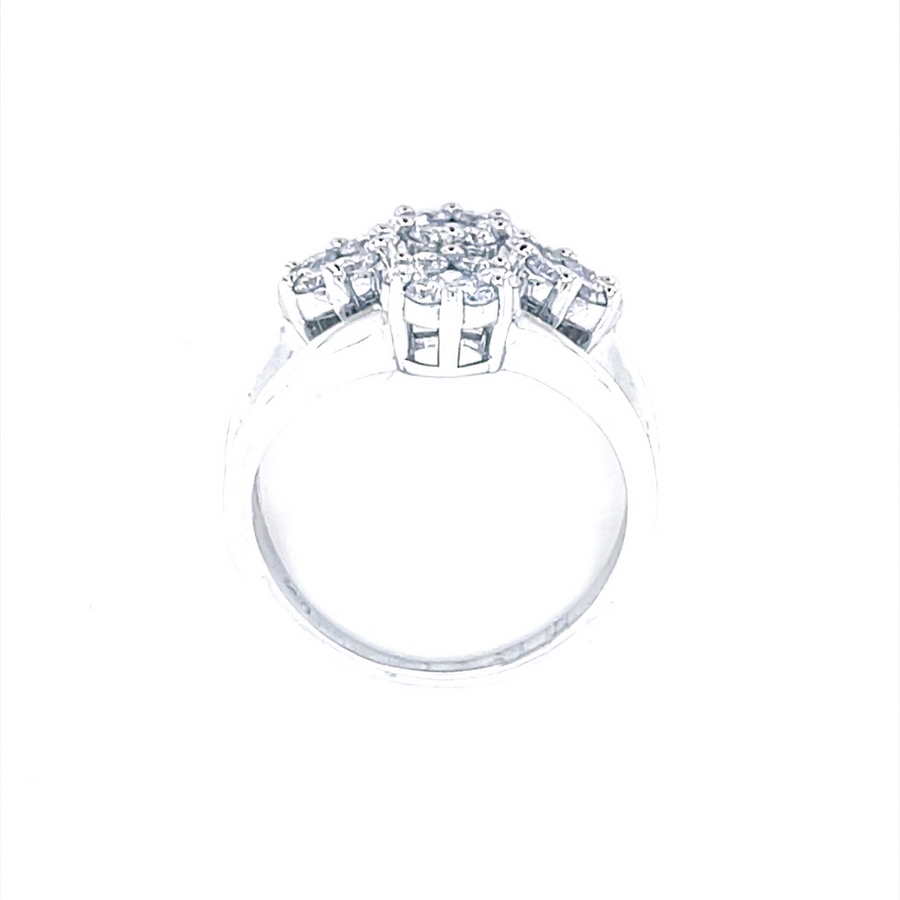 Cluster Diamond Ring