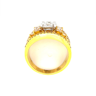 Diamond Gold Band