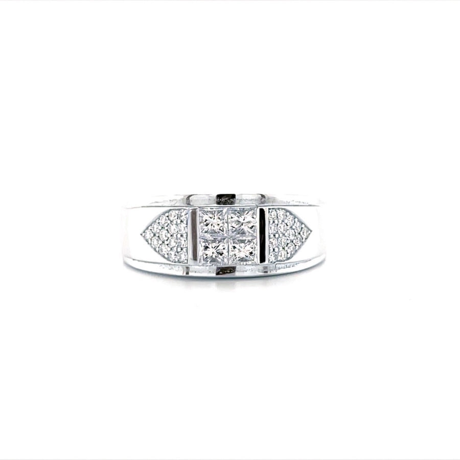 Platinum Diamond Ring For Men
