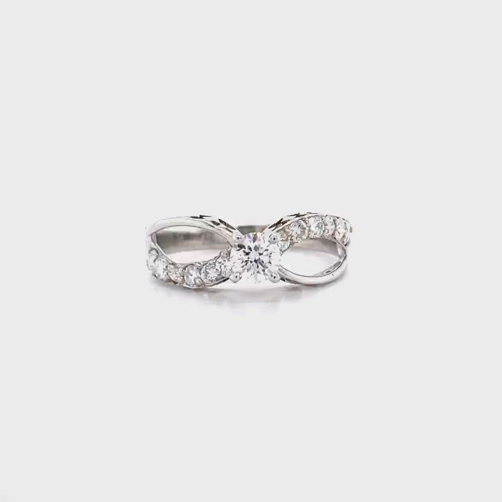 Womens Diamond Engagement Ring