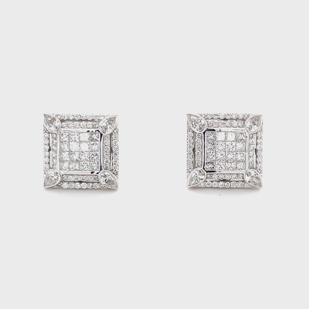 Diamond Tops In Square Shape