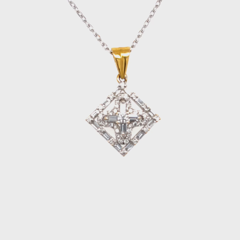 Diamond Pendant In Gold