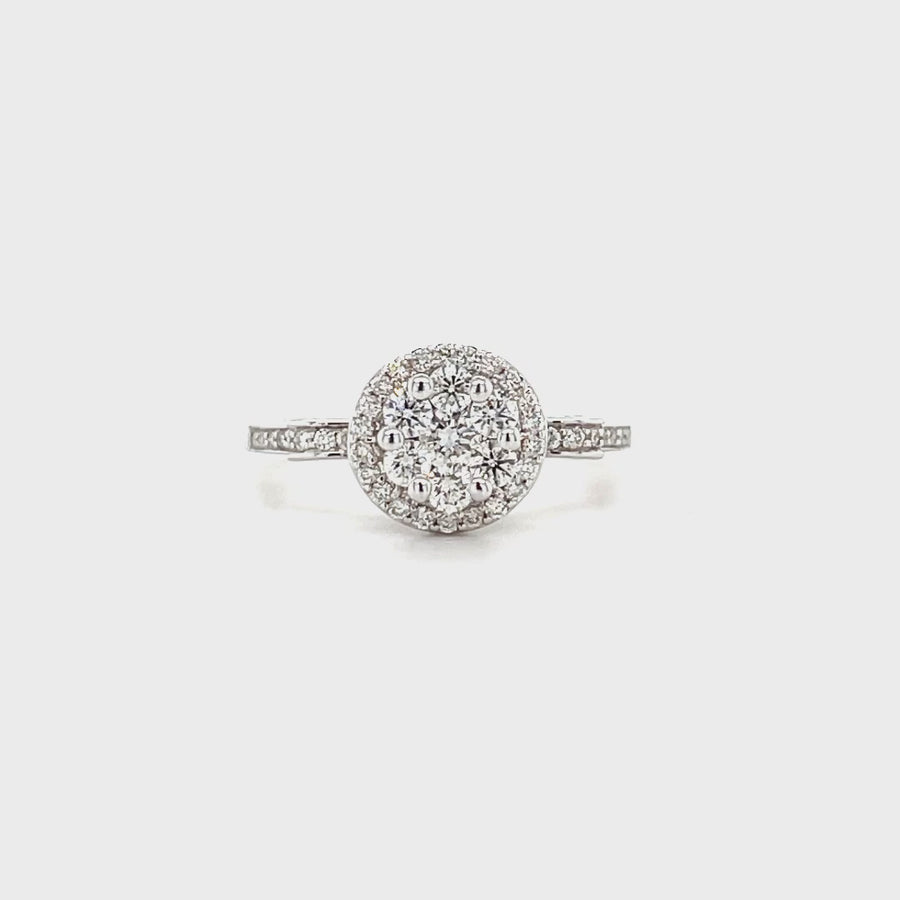 Cluster Diamond Ring